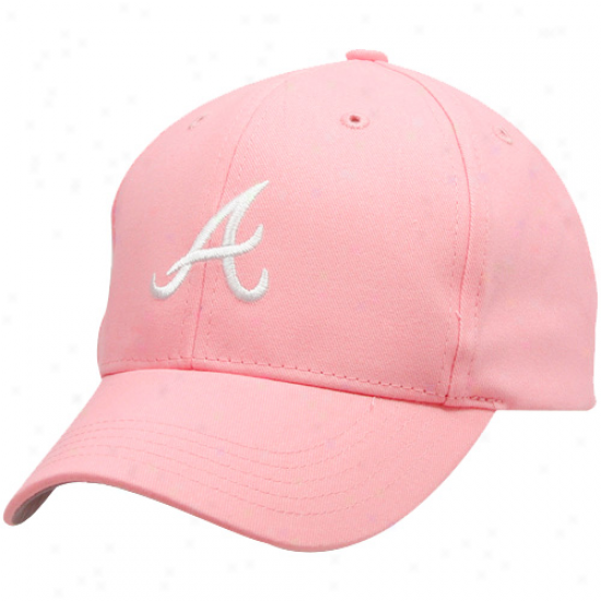 '47 Brand Atlanta Braves Toddler Rose Home Team Logo Adjustable Hat