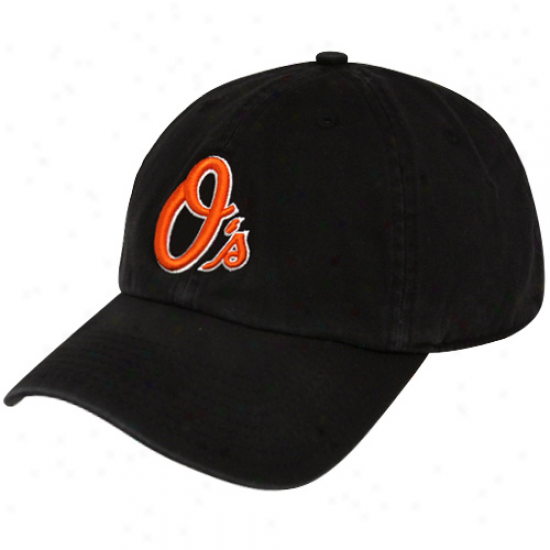 '47 Brand Baltimore Orioles Black Franchise Fitted Hat