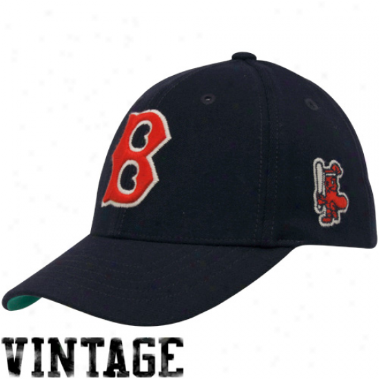 '47 Brand Boston Red Sox Navy Blue Cooperstown Flex Accommodate Hat