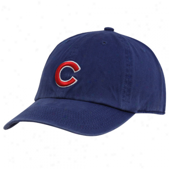 '47 Brand Chicago Cubs Royal Blue Cleanup Adjustable Hat