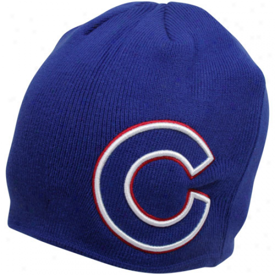 '47 Brand Chicago Cubs Noble Blue Mammoth Knit Beanie