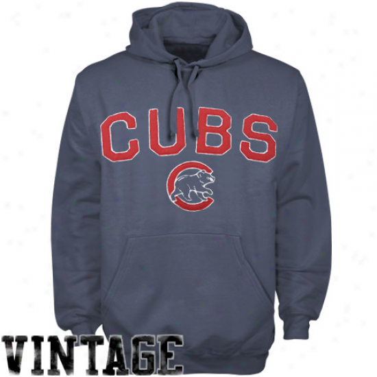 '47 Brand Chicago Cubs Royal Blue Scrimage Pullover Hoody Sweatshirt