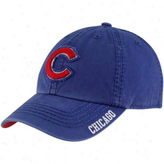 '47 Brand Chicago Cubs Royal Blue Winthrop Flex Fit Hat