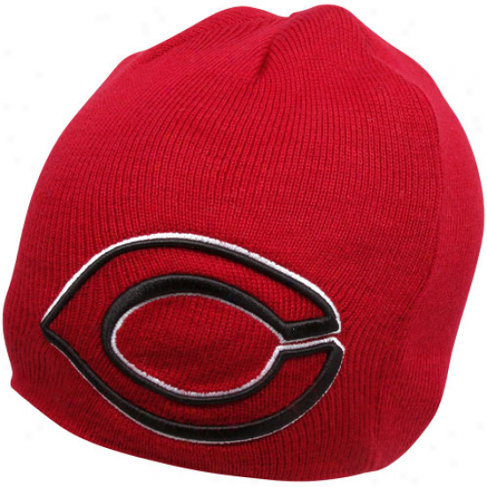 '47 Brand Cincinnati Reds Red Mammoth Knit Beanie