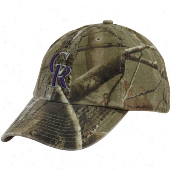 '47 Brand Colorado Rokies Real Tree Camo Cleanup Adjustable Hat