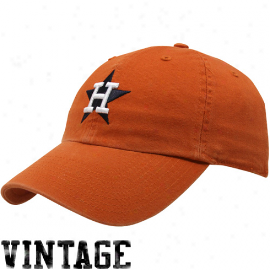 '47 Brand Houston Astros Orange 1975 Cooperstown Franchise Flex Fit Hat