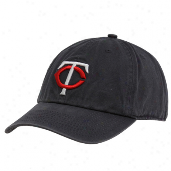 '47 Brabd Minnesota Twins Navy Blue Cleanup Adjustable Hat