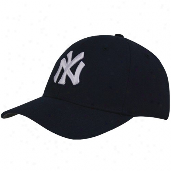 '47 Brand New York Yankees Navy Blue Cooperstown Closer Flex-fit Hat