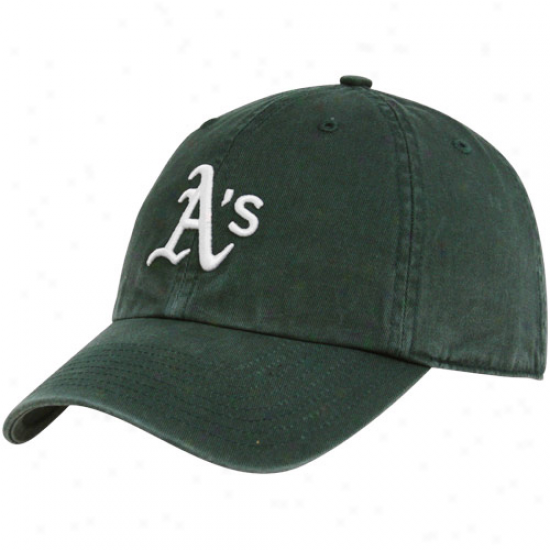 '47 Brand Oakland Athletics Green Franchise Fitted Hat