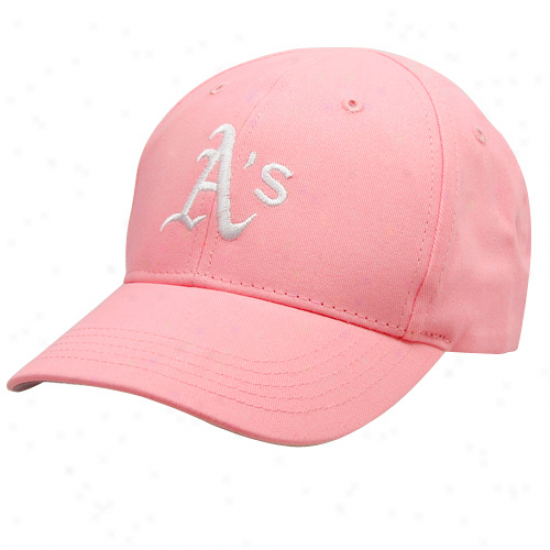 '47 Brand Oakland Athletics Infant Rose Home Team Logo Adjustable Hat