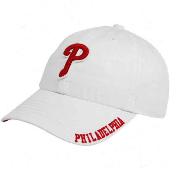 '47 Brand Philadelphia Phillies White Franchise Fitted Hat