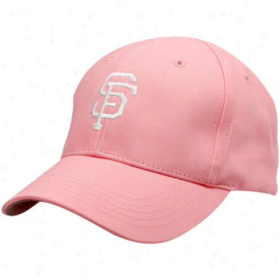 '47 Brand San Francisco Giants Infant Rose Home Team Logo Adjustable Hat