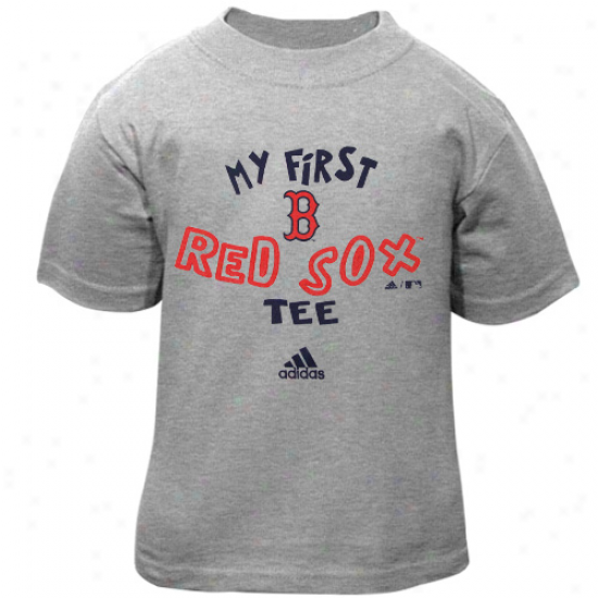 Adidas Boston Red Sox Infant Ash The Other First T-shirt