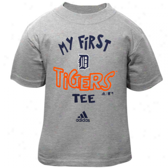 Adidas Detroit Tigers Infant Ash The Other Primitive T-shirt