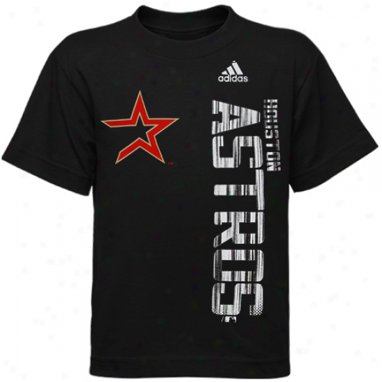 Adidas Houston Astros Preschool The Loudest T-shirt - Mourning