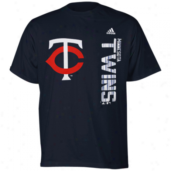 Adidas Minnesota Twins Toddler Navy Blue The Loudest T-shirt