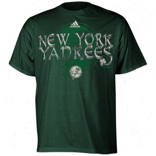 Adidas New York Yankees Youth Kilarney T-shirt - Green