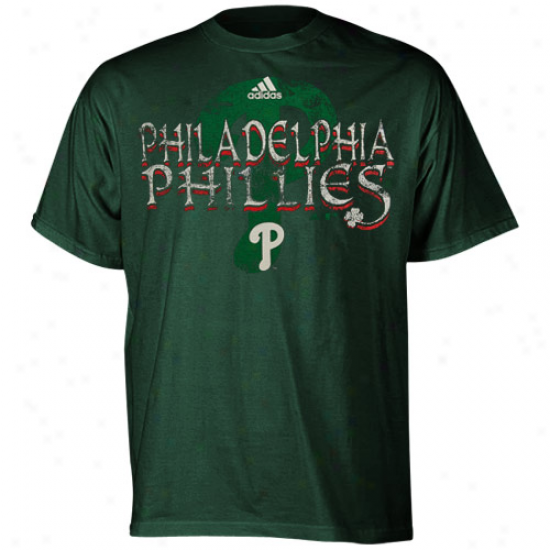 Adidas Philadelphia Phillies Youth Kilarney T-shirt - Green