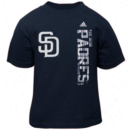 Adidas San Diego Padrew Toddler Navy Blue The Loudest T-shirt