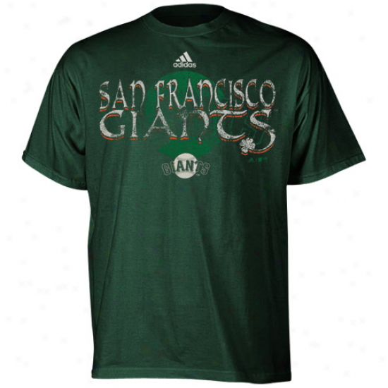 Adidas San Francisco Giants Youth Kilarney T-shirt - Green