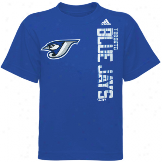 Adidas Toronto Blue Jays Preschool The Loudest T-xhirt - Royal Blue