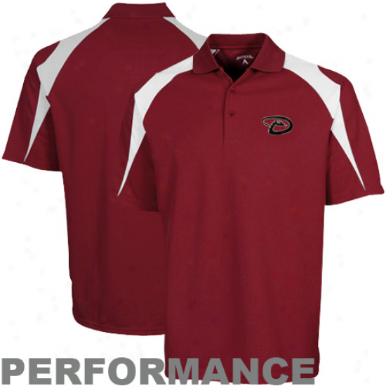 Antigua Arizona Diamondbacks Sedona Red Innovate Performance Polo