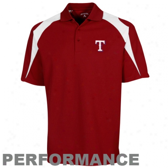 Antigua Texas Rangers Red Introduce novelties Performance Polo