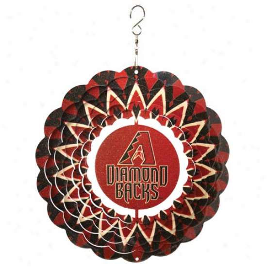 Arizona Diamondbacks 10'' Team Logo Designer Wind Spinner