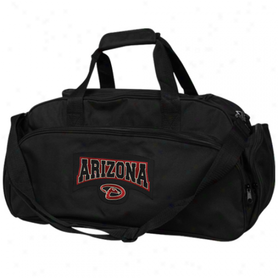 Arizona Diamondbacks Black Domestic Duffel Bag