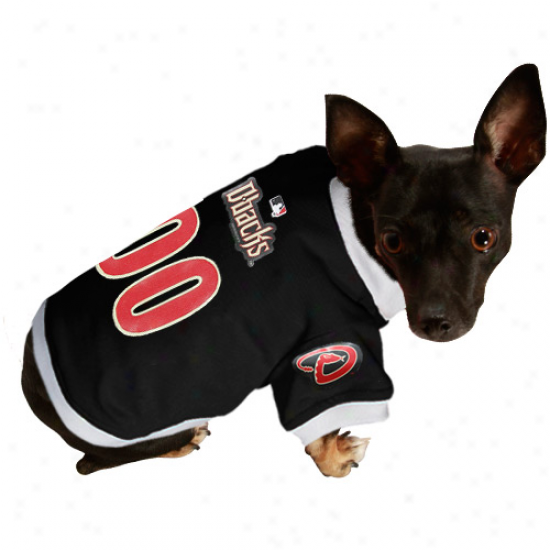 Arizona Diamondbacks Black Mesh Pet Jersey