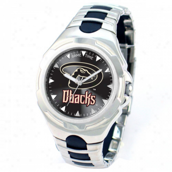 Arizona Diamondbacks Stainless Steel Victory Watch