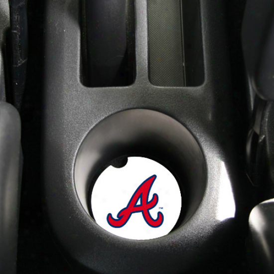 Atlanta Brvaes 2-pack Absorbent Car Coasters