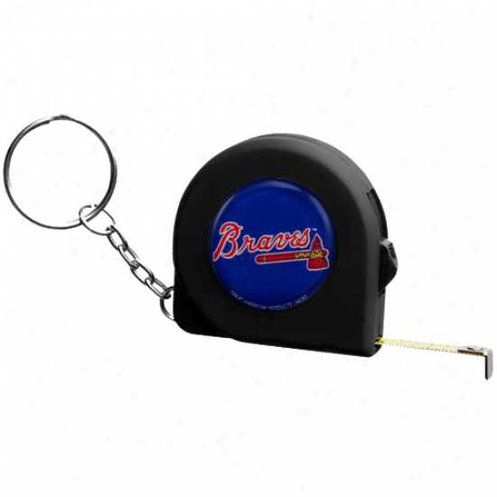 Atlanta Braves 6' Mini Tape Measure Keychain