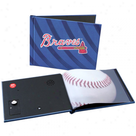 Atlanta Braves 6'' X 8'' Kingly Blue Recordable Photobook