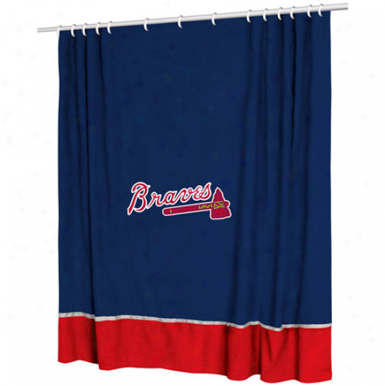 Atlanta Braves 72' ' X 72'' Mvp Shower Curtain