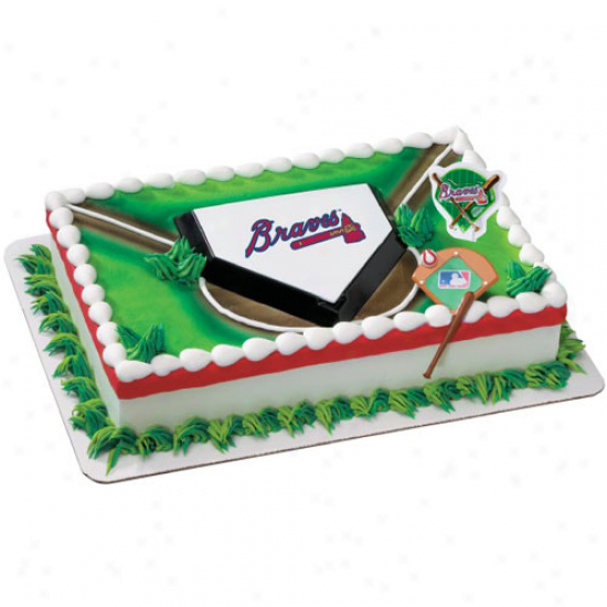 Atlanta Braves Cake Decorating Kit