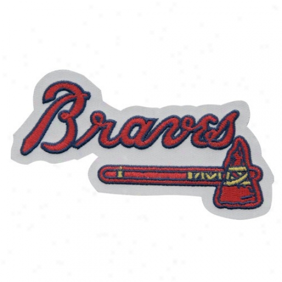 Atlanta Braves Embroidered Team Logo Coilectible Patch