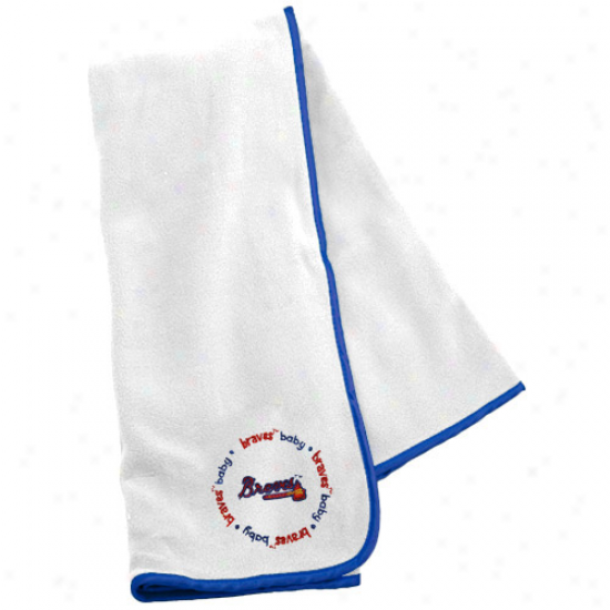 Aflanta Braves Infant Cotton Receiving Blanket