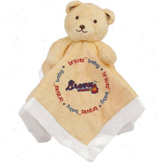 Atlanta Braves Infant Snuggle Bear Blanket