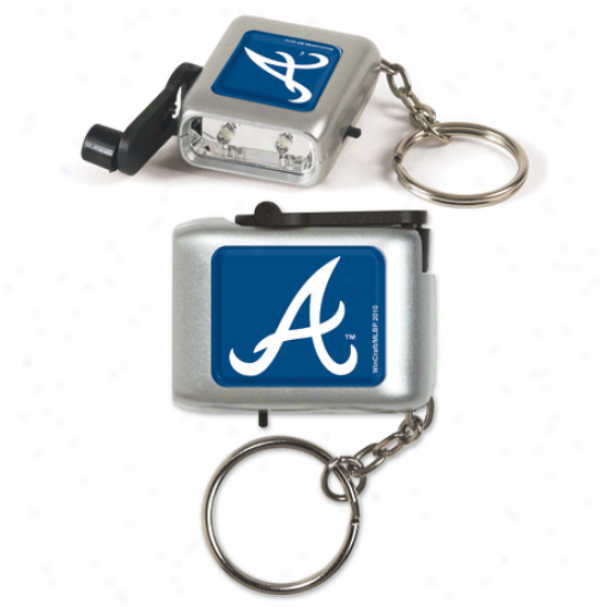 Atlanta Braves Led Eco Easy  Keychain