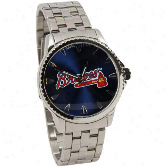 Atlanta Braves Director Stainelss Steel Watch