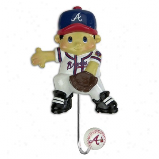 Atlanta Braves Mascot Wall Hook