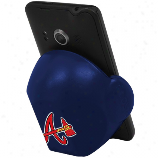 Atlanta Bravess Navy Blue Podsta Smartphone Stand