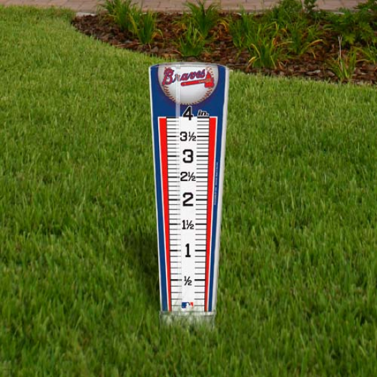 Atlanta Braves Rain Gauge