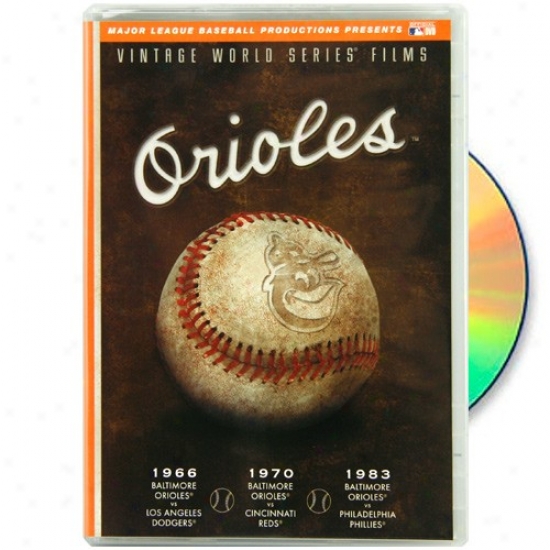 Baltimore Orioles 1966, 1970 & 1983 Vintage World Series Films Dvd