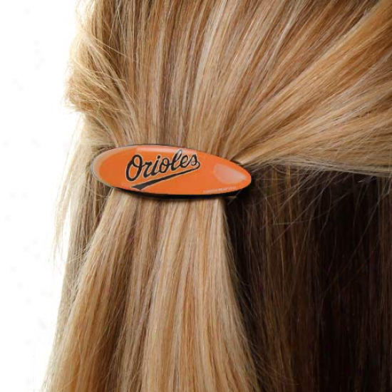 Baltimore Orioles 2-pack Small Barrettes