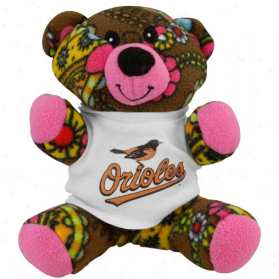 Baltimroe Orioles 7'' Plush Blossom Bear