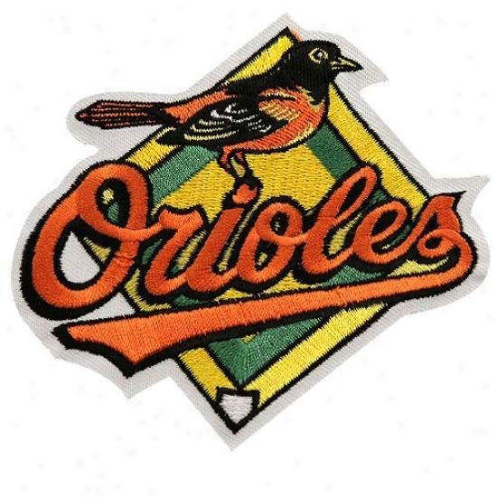 Baltimore Orioles Embroidered Team Logo Collectible Patch-