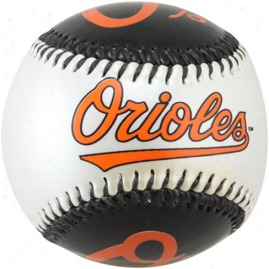 Baltimore Orioles Metallic Soft Strile Baseball