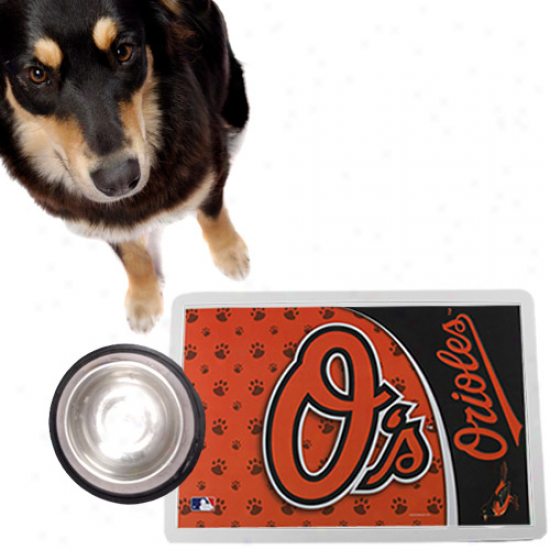 Baltimore Orioles Orange Pet Mat